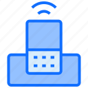 mobile, internet, wifi signals, phone, device, ring, ui