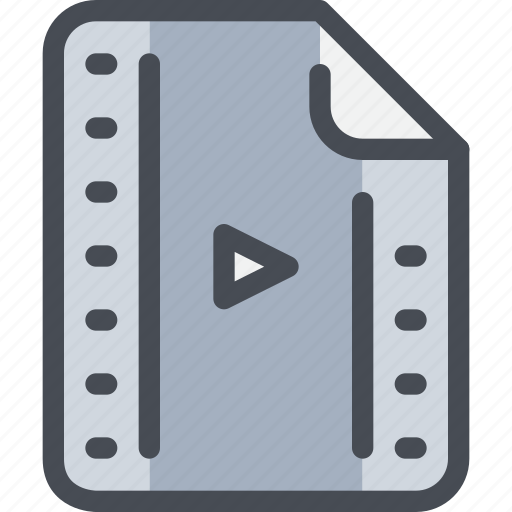 File, media, movie, production, video, videography icon - Download on Iconfinder
