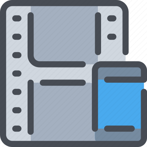 Media, mobile, movie, smartphone, video, videography icon - Download on Iconfinder