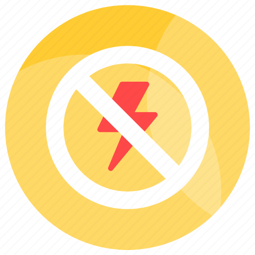 Flash off, light, photography, tool, flash, brightness, deactivated icon - Download on Iconfinder