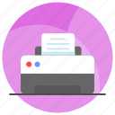 printer, machine, electronic, printing, device, page, paper