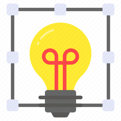 Prototype, art, crop, creative, innovative, luminous, bulb icon - Download on Iconfinder