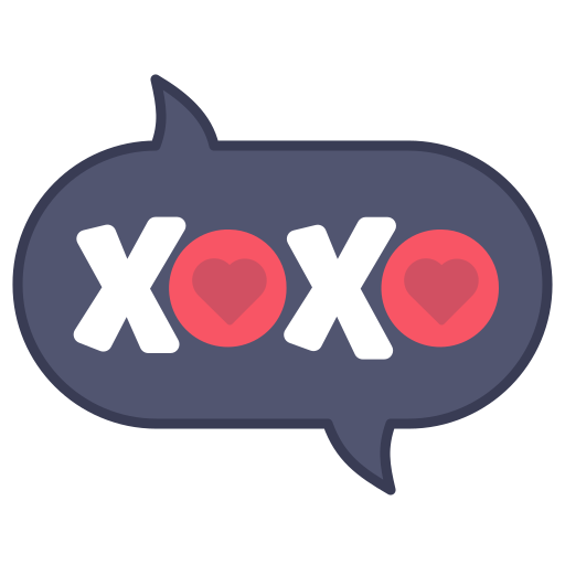 Kiss, layer, message, photo, sticker, word, xoxo sticker - Free download