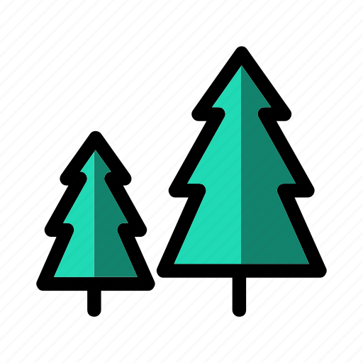Fir, forest, park, pine, spruce icon - Download on Iconfinder