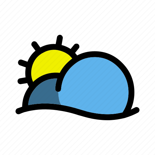 Cloud, cloudy, summer, sun, weather icon - Download on Iconfinder