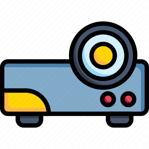 Media, movie, film, projector, video icon - Download on Iconfinder