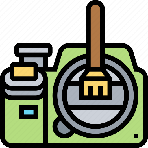 Camera, cleaning, kit, brush, tools icon - Download on Iconfinder