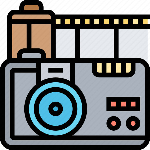 Film, camera, vintage, photography, nostalgia icon - Download on Iconfinder