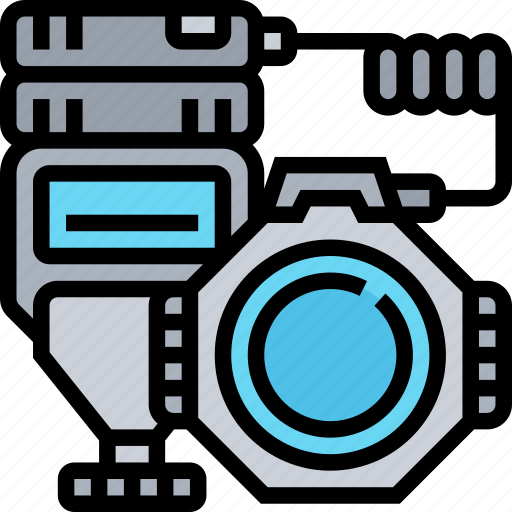 Flash, ring, light, optical, camera icon - Download on Iconfinder