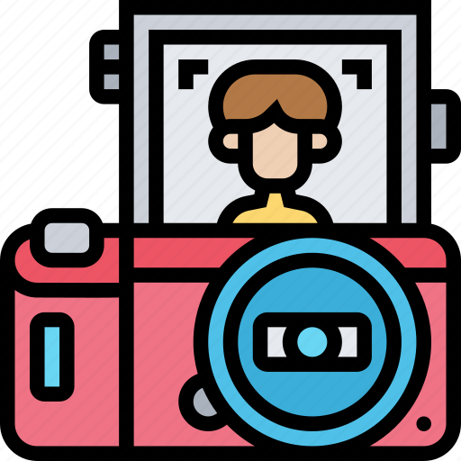 Mirrorless, camera, digital, lens, photograph icon - Download on Iconfinder