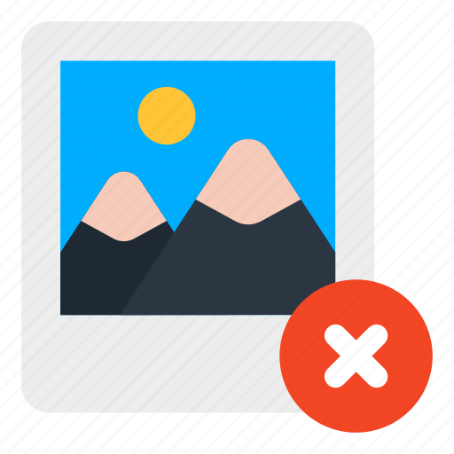 Remove image, remove picture, remove photo, cancel image, delete image icon - Download on Iconfinder