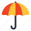 umbrella, canopy, sunshade, rainshade, bumbershoot 