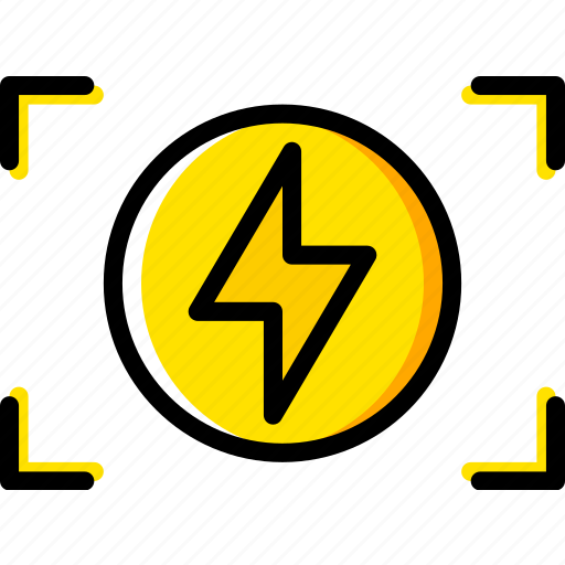 Flash, on, photography, record, video icon - Download on Iconfinder