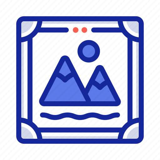 Frame, picture, image, landscape, photography icon - Download on Iconfinder