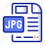 jpg file, jpg, type, extension, document, file 