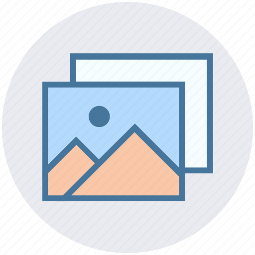 Frame, landscape, mountain, photo, photography, picture icon - Download on Iconfinder