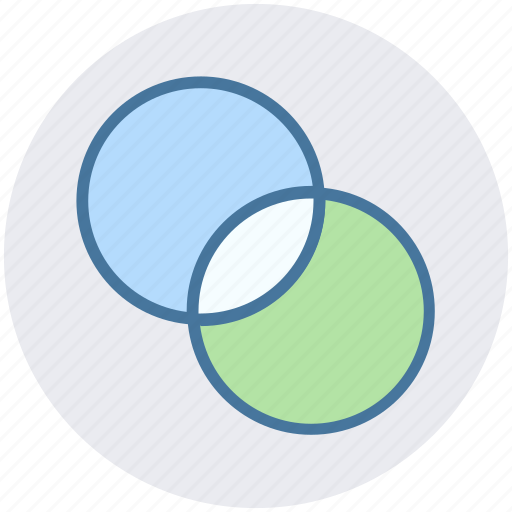Circles, filter, graphic, intersection, photography, vin diagram icon - Download on Iconfinder
