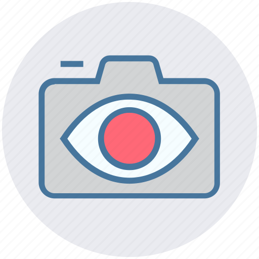 Camera, digital camera, eye, photography, picture, resolution, view icon - Download on Iconfinder