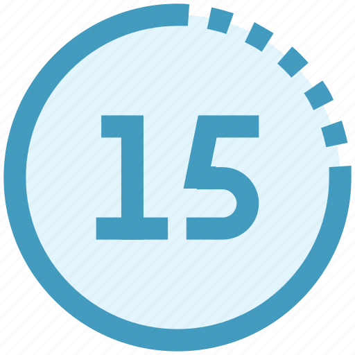 Alarm, clock, deadline, fifteen minutes, time, watch icon - Download on Iconfinder