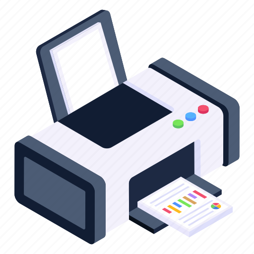 Printing machine, printer, photocopier, copying machine, copying device icon - Download on Iconfinder