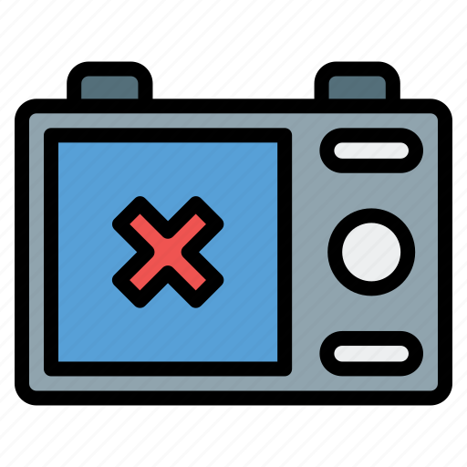 Photography, filled, delete icon - Download on Iconfinder