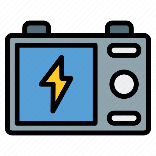 Photography, filled, flash icon - Download on Iconfinder