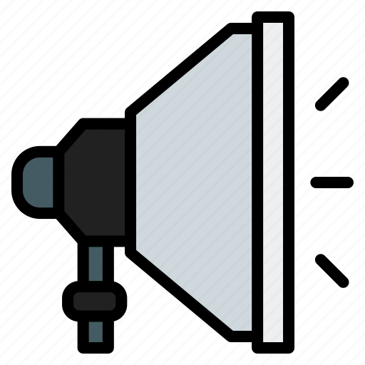 Photography, filled, reflector icon - Download on Iconfinder
