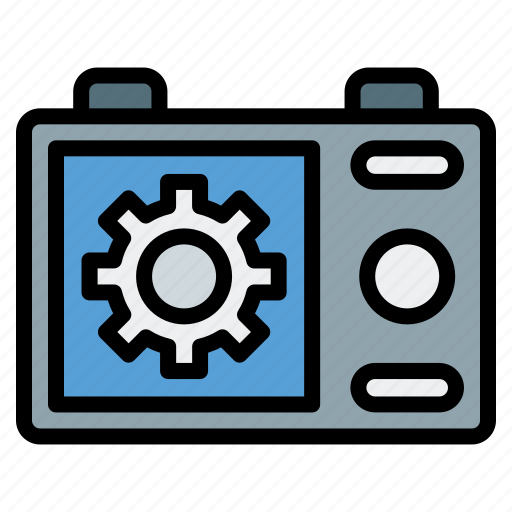 Photography, filled, settings icon - Download on Iconfinder