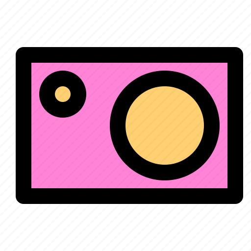 Camera, dslr, gopro, photography, potrait icon - Download on Iconfinder