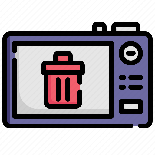Delete, photo, camera, electronics, photographytechnology icon - Download on Iconfinder