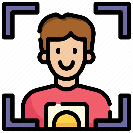 Focus, photograph, photo, camera, photography, man icon - Download on Iconfinder