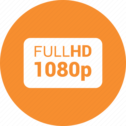 Hd, movie, sign, video icon