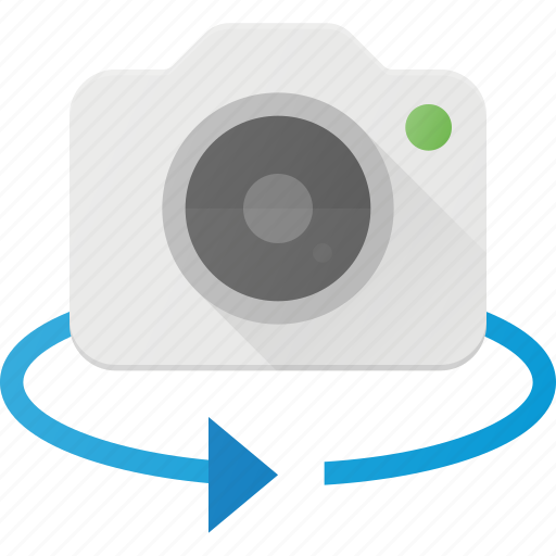 Camera, degree, image, photo, photography, rotate icon - Download on Iconfinder