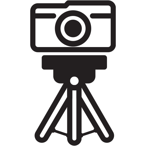 Icon, photography, tripod, tripodcamera, camera, device icon - Free download