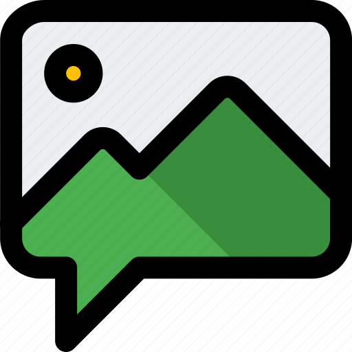 Chat, image, message, photo, picture icon - Download on Iconfinder