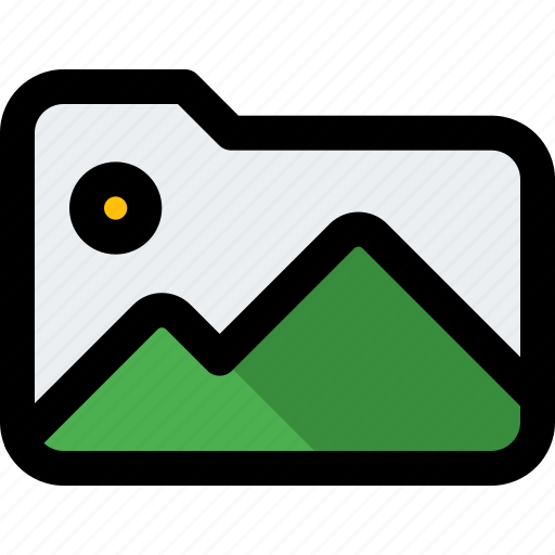 Folder, photos, files, images, pictures icon - Download on Iconfinder