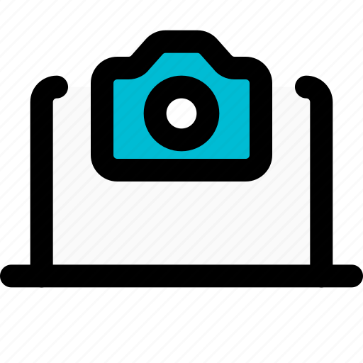 Laptop, photo, camera, screen, display icon - Download on Iconfinder