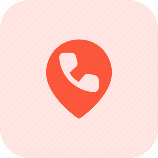 Pin, phone, location, gps icon - Download on Iconfinder
