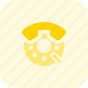 rotary, dial, phone, communication
