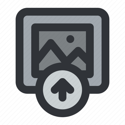 Image, photo, picture, upload, arrow icon - Download on Iconfinder