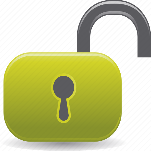 Open padlock icon - Download on Iconfinder on Iconfinder