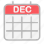 numbers, calendar, dates, december, ui, month, date 