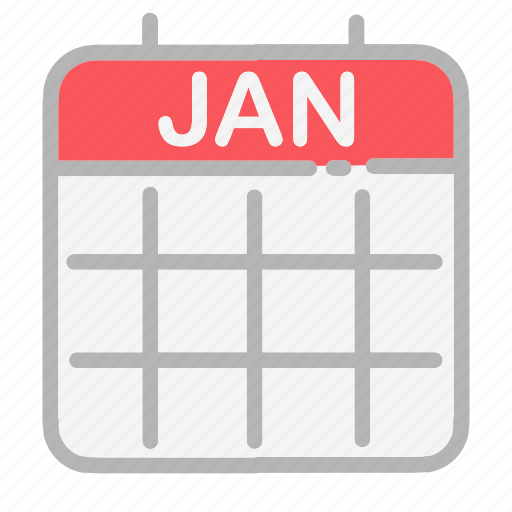 Calendar, date, dates, january, month, numbers, ui icon - Download on Iconfinder