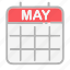calendar, date, dates, may, month, numbers, ui 
