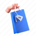 discount, shopping bag, sale, promo, hand holding shopping bag, shopping, e-commerce, marketing, hand gesture 