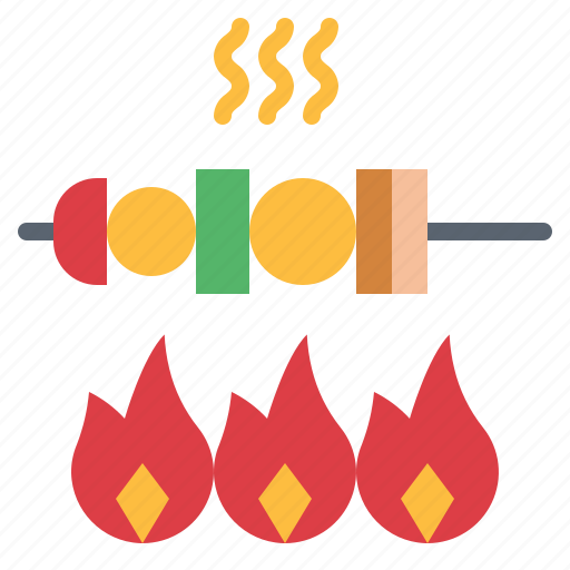 Barbecue, bbq, grill, kebab, skewer icon - Download on Iconfinder