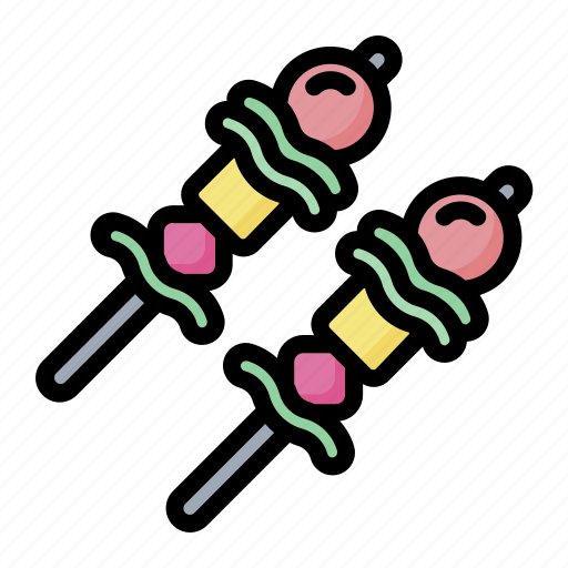Brochette, barbecue, bbq, skewer, food icon - Download on Iconfinder