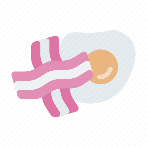 Bacon, cooking, fastfood, fat, food icon - Download on Iconfinder
