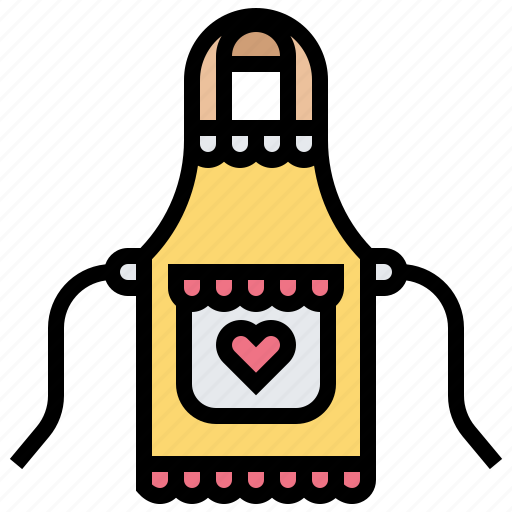 Apron, cleaning, clothing, cooking, kitchen icon - Download on Iconfinder