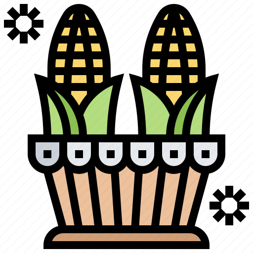 Corn, crop, food, harvest, plant icon - Download on Iconfinder